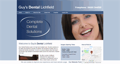 Desktop Screenshot of guysdental.co.uk